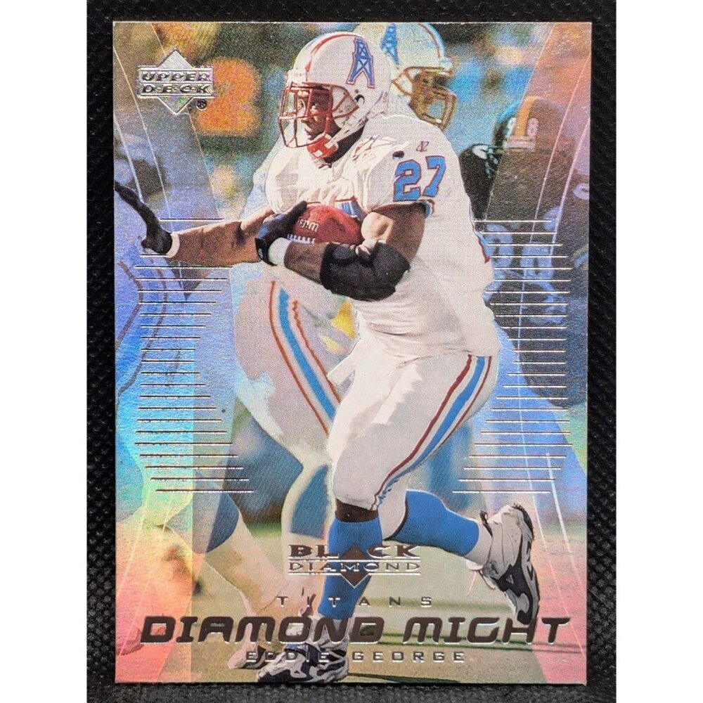 1999 Upper Deck Black Diamond #DM5 Eddie George Diamond Might
